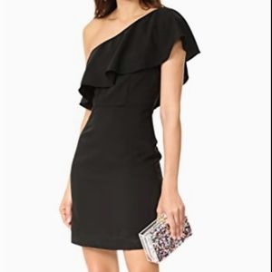 BB Dakota RSVP One Shoulder Black Dress